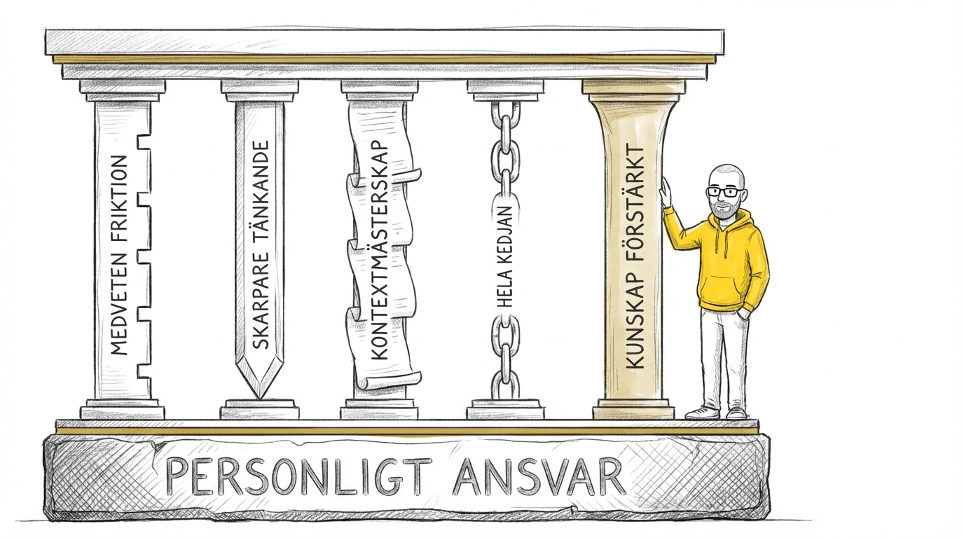 Grunden och fem pelare