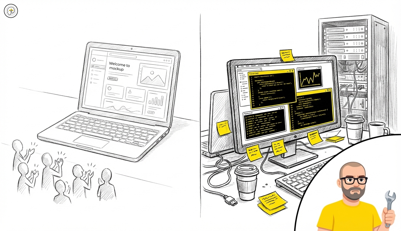 Beyond prototypes: why everyone demos but nobody ships