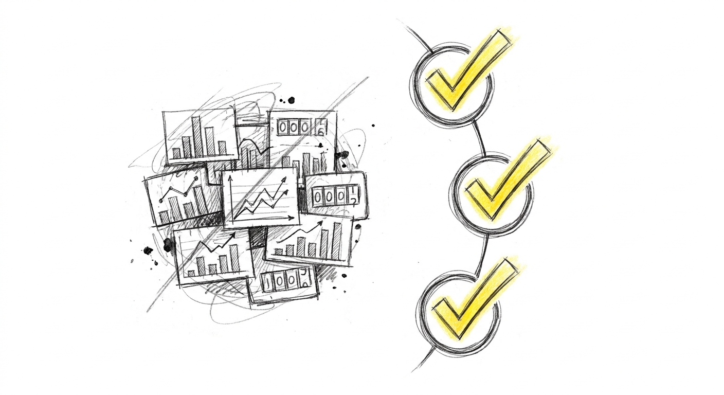 Measuring outcomes, not activity