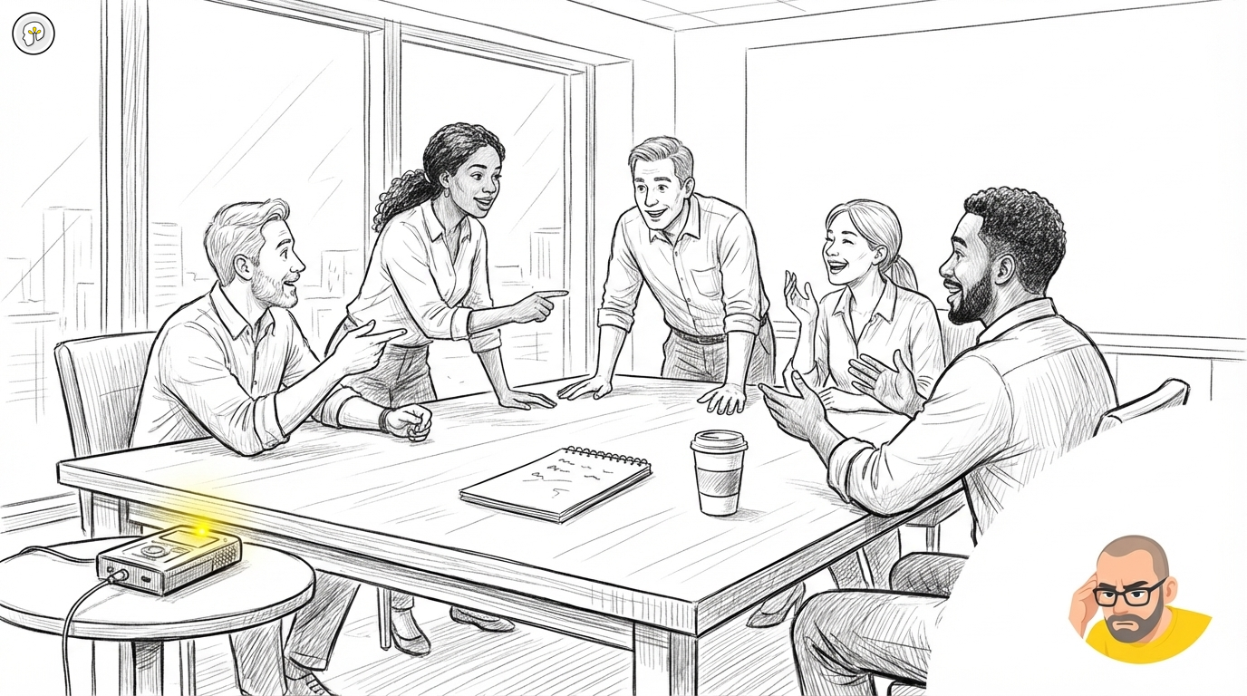 The strategy meeting that leaves no trace