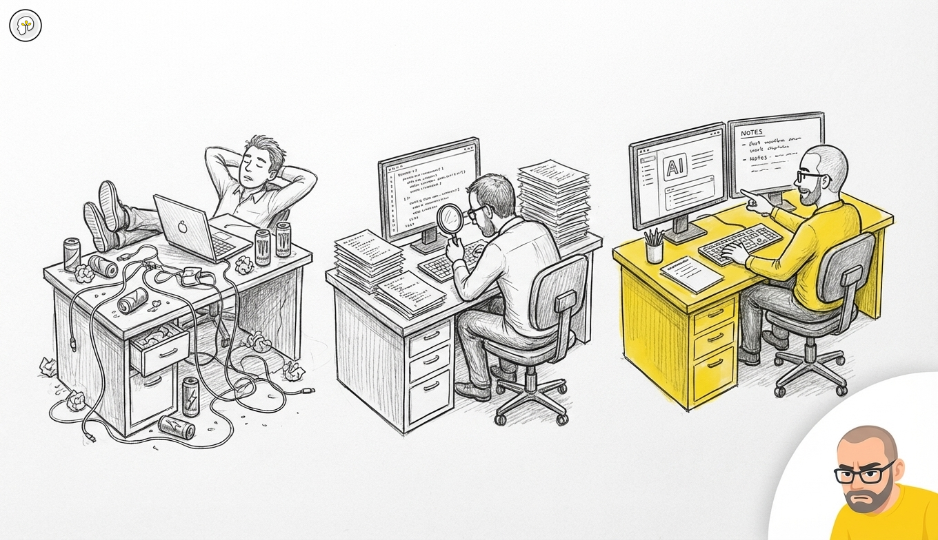 Three ways to work with AI output — and why your mix matters